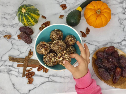 Pumpkin Spice Medjool Date Balls