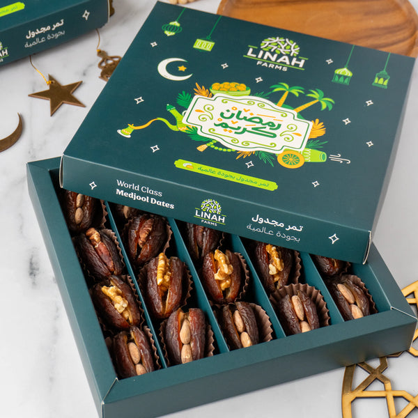 Ramadan Edition Medjool with Nuts box